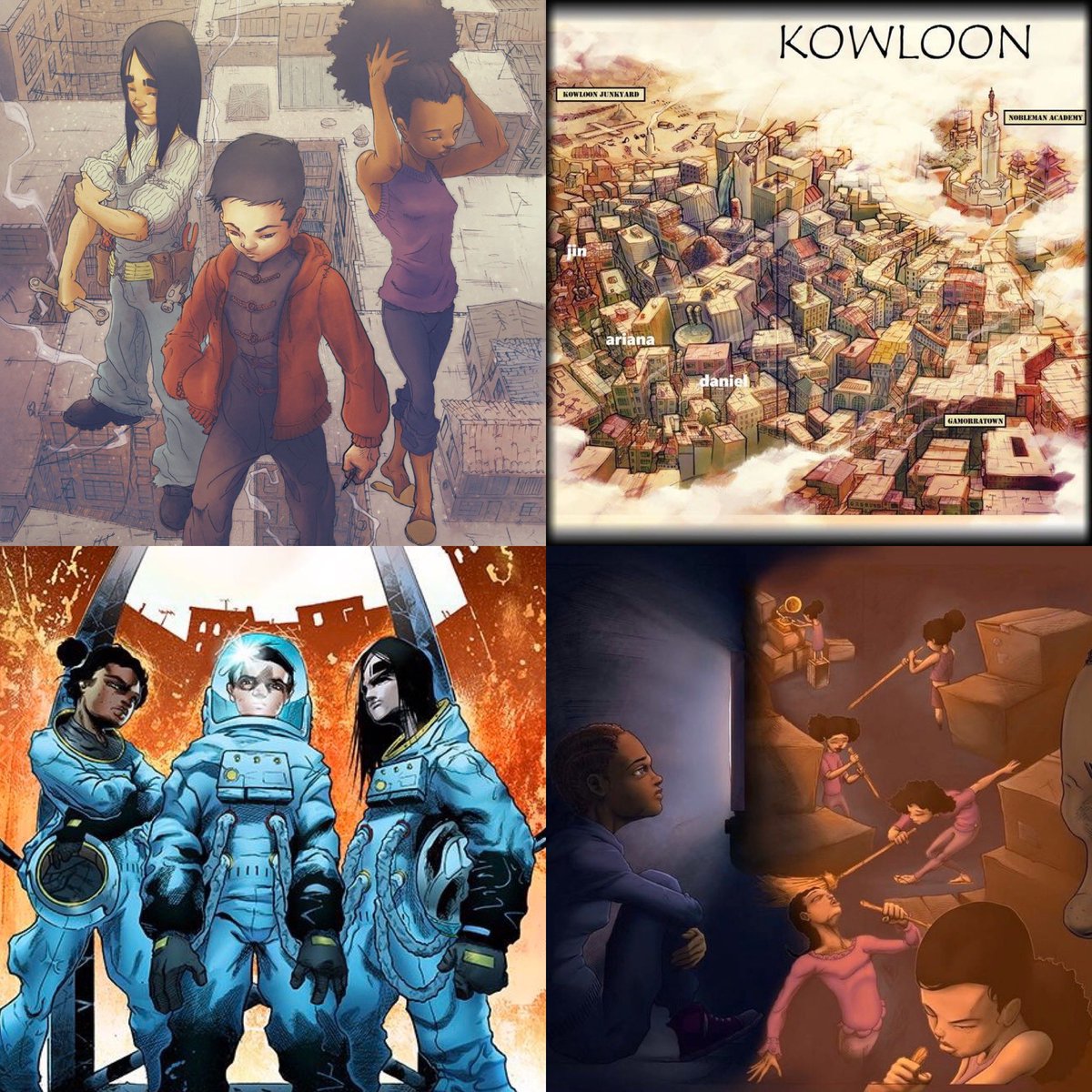 Shaun Noel @WEBTOON CITY OF WALLS tweet media