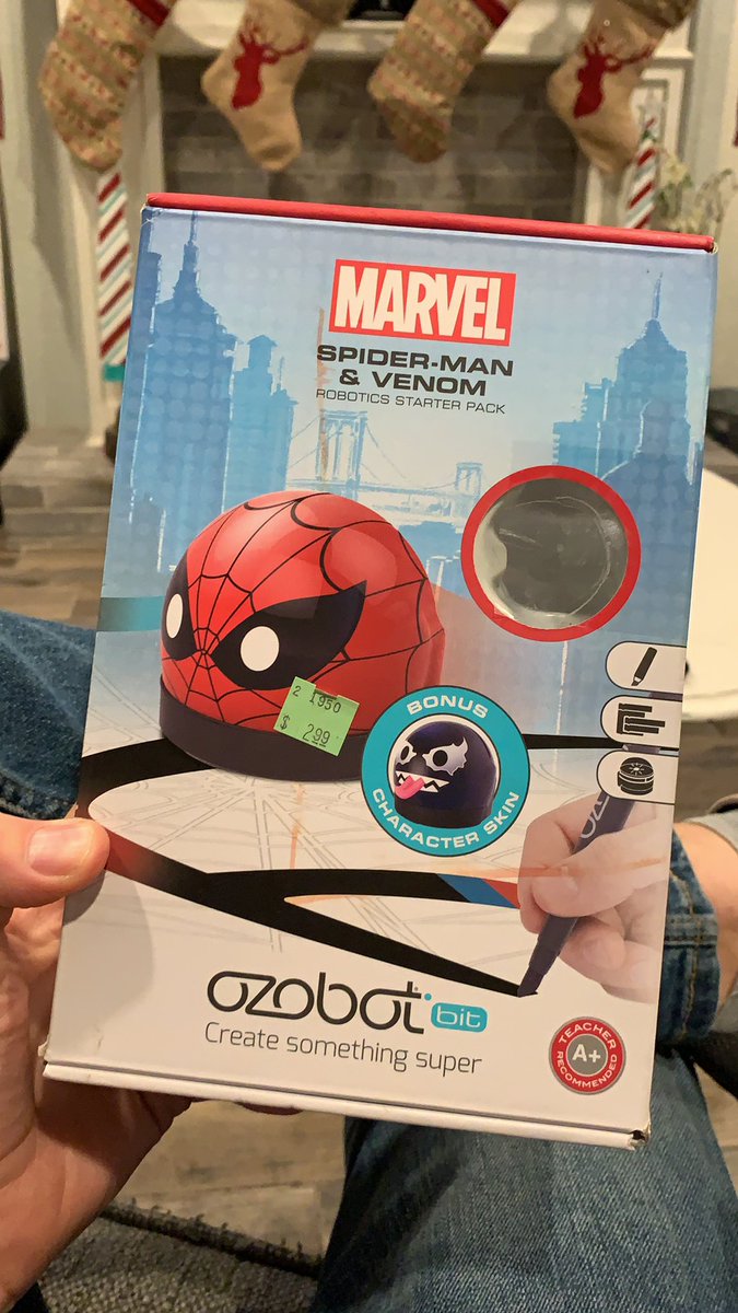 DavidCrockettTX's tweet photo. Deal of the day! $2.99 Ozobot Bit. Goodwill special. $60 new.. And it works! #STEM #Goodwillforthewin https://t.co/9dsjQYjzyK