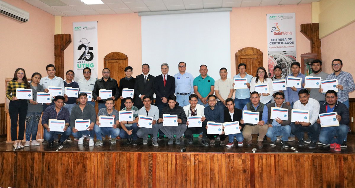 UTNGDolores's tweet photo. "Agradecemos a la #SICES que nos otorga el apoyo para que los alumnos de la UTNG puedan tener este tipo de certificaciones, es una ventaja competitiva sobre todo por el tema de la industria 4.0
#yosoyutng https://t.co/2LEKNOaTuT