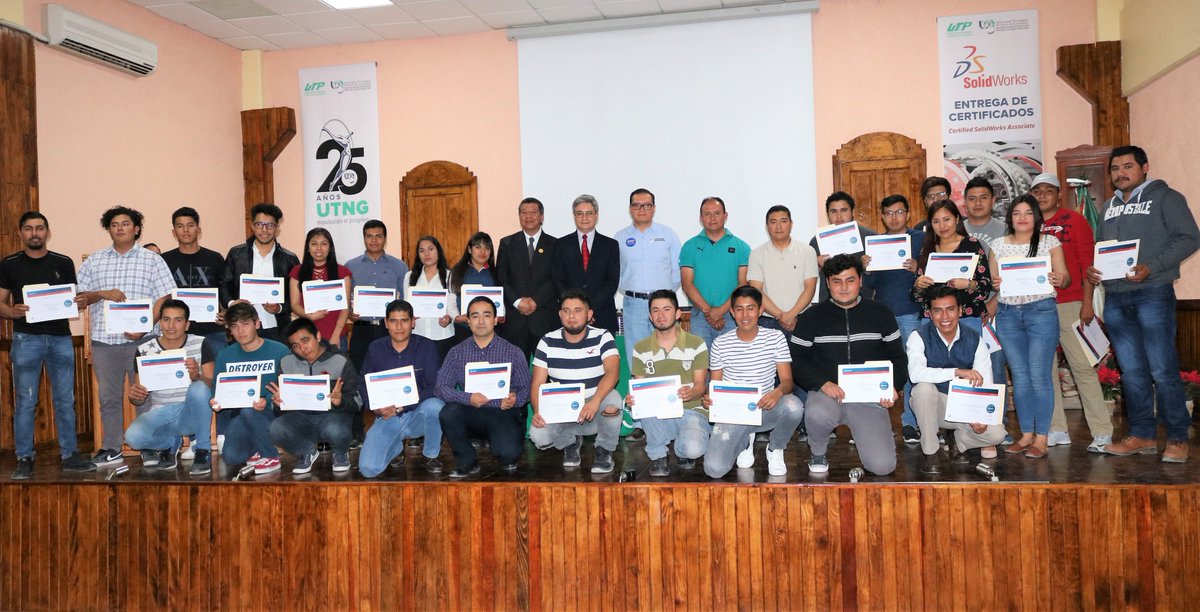 UTNGDolores's tweet photo. "Agradecemos a la #SICES que nos otorga el apoyo para que los alumnos de la UTNG puedan tener este tipo de certificaciones, es una ventaja competitiva sobre todo por el tema de la industria 4.0
#yosoyutng https://t.co/2LEKNOaTuT