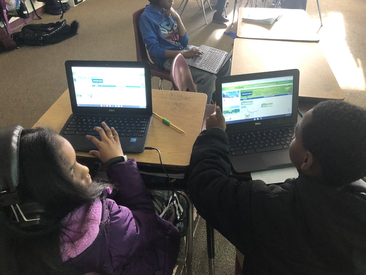 We had the BEST time during our hour of code this week! #pontiachourofcode