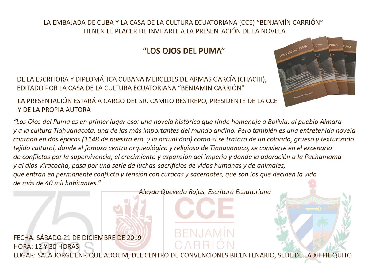 Embajada de Cuba en Ecuador tweet media