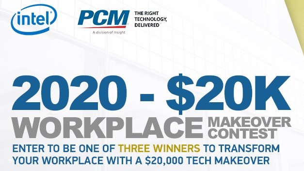 Is your office space in need of better performance and productivity optimization? Enter the Workplace Makeover Contest now for a chance to win a $20,000 tech makeover for your business. Learn More: pcm.com/workplacemakeo…
#WORKPLACEMAKEOVER