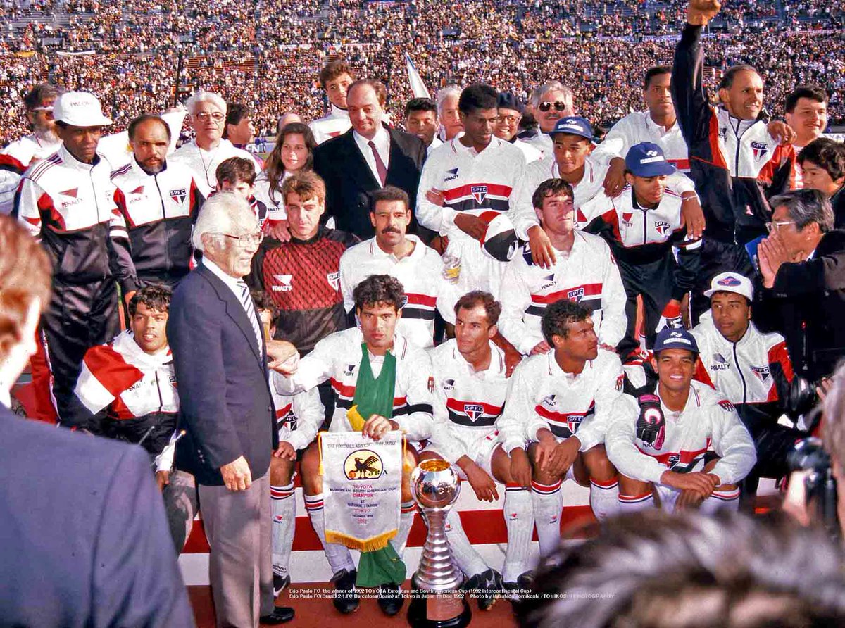 São Paulo FC, the winner of 1992 TOYOTA European and South