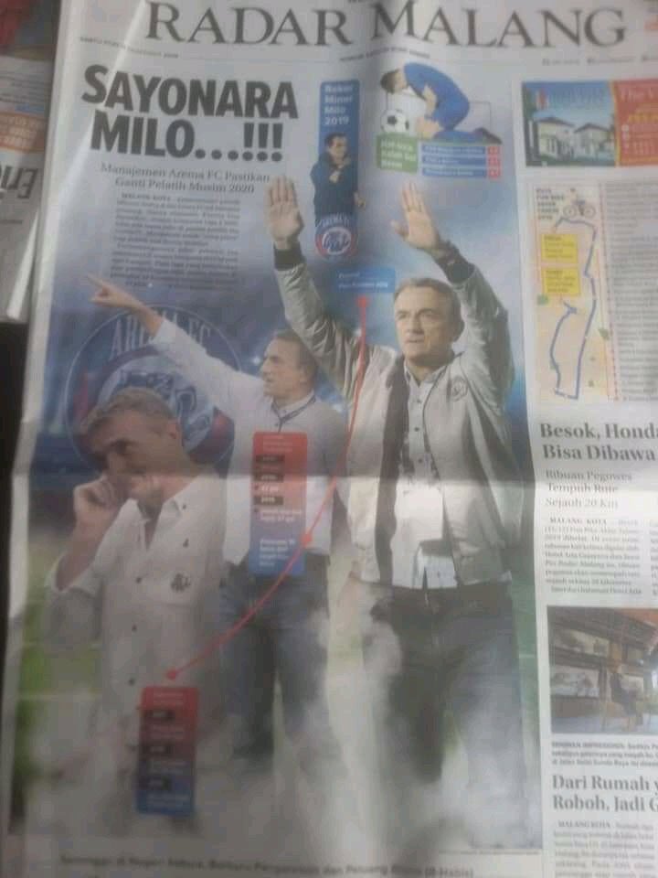 Wow...kalau Radar sudah sayonara berarti boleh kah kami bilang

Welcome Roberto !!!