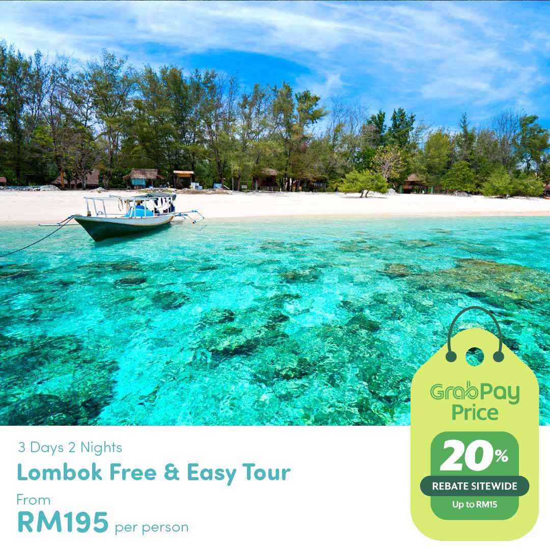 cuti_MY's tweet photo. 3 Days 2 Nights Enjoy Lombok tour package only from RM195/person.

Book and pay before 31 December 2019 using GrabPay and get 20% rebate*.

Click here to book
👉 https://t.co/SaIRTkFuS8

Or WhatsApp us here
👉https://t.co/bII51CDtTV https://t.co/GAyYiq1lcN