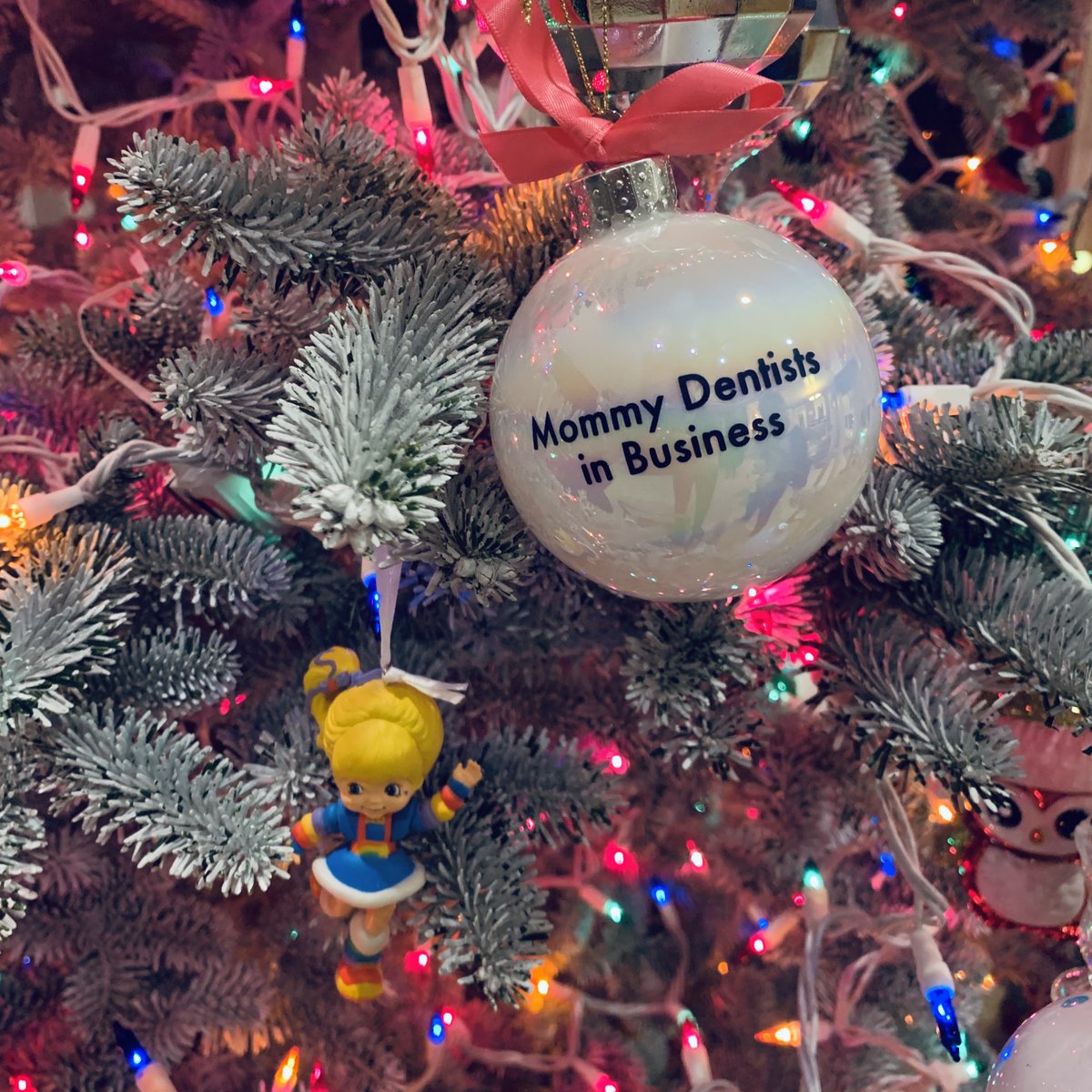 teambritewhite's tweet photo. #MDIBs #RainbowBrite #BriteWhite #WheelOfFortuneBeforeAndAfterPuzzle #DorkyDentist #HallmarkOrnamentTradition #FromMomAndDad https://t.co/2xZyWZNAUp