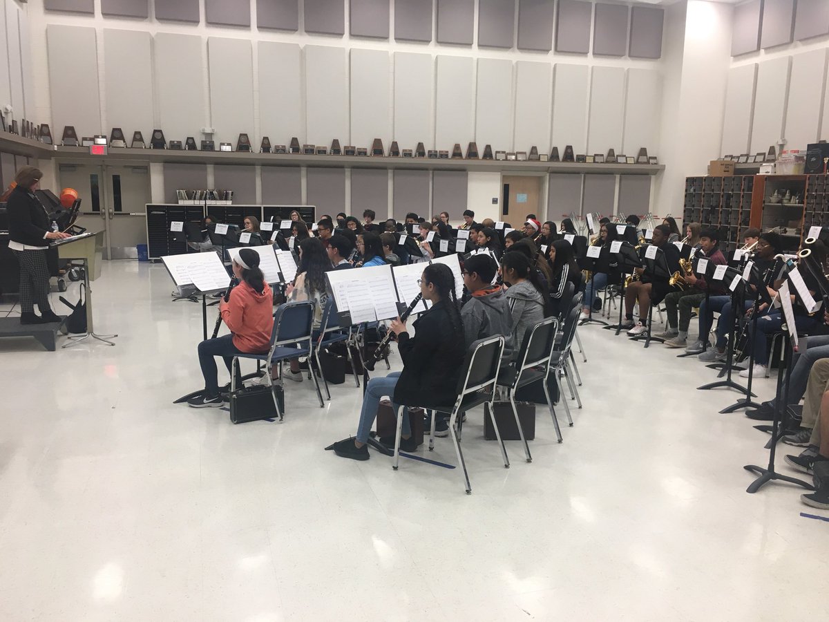 2019-2020 All-District Bands.  40 minutes old, and they already sound great!  These bands will only meet for two days and perform a very special concert tomorrow.  Come listen to our concert tomorrow at Lakeview Centennial HS.  4:00 PM. <a href="/GISDArts/">GISD Fine Arts</a> <a href="/CCBMS_Braves/">Brandenburg MS</a> #ChooseGarlandISD