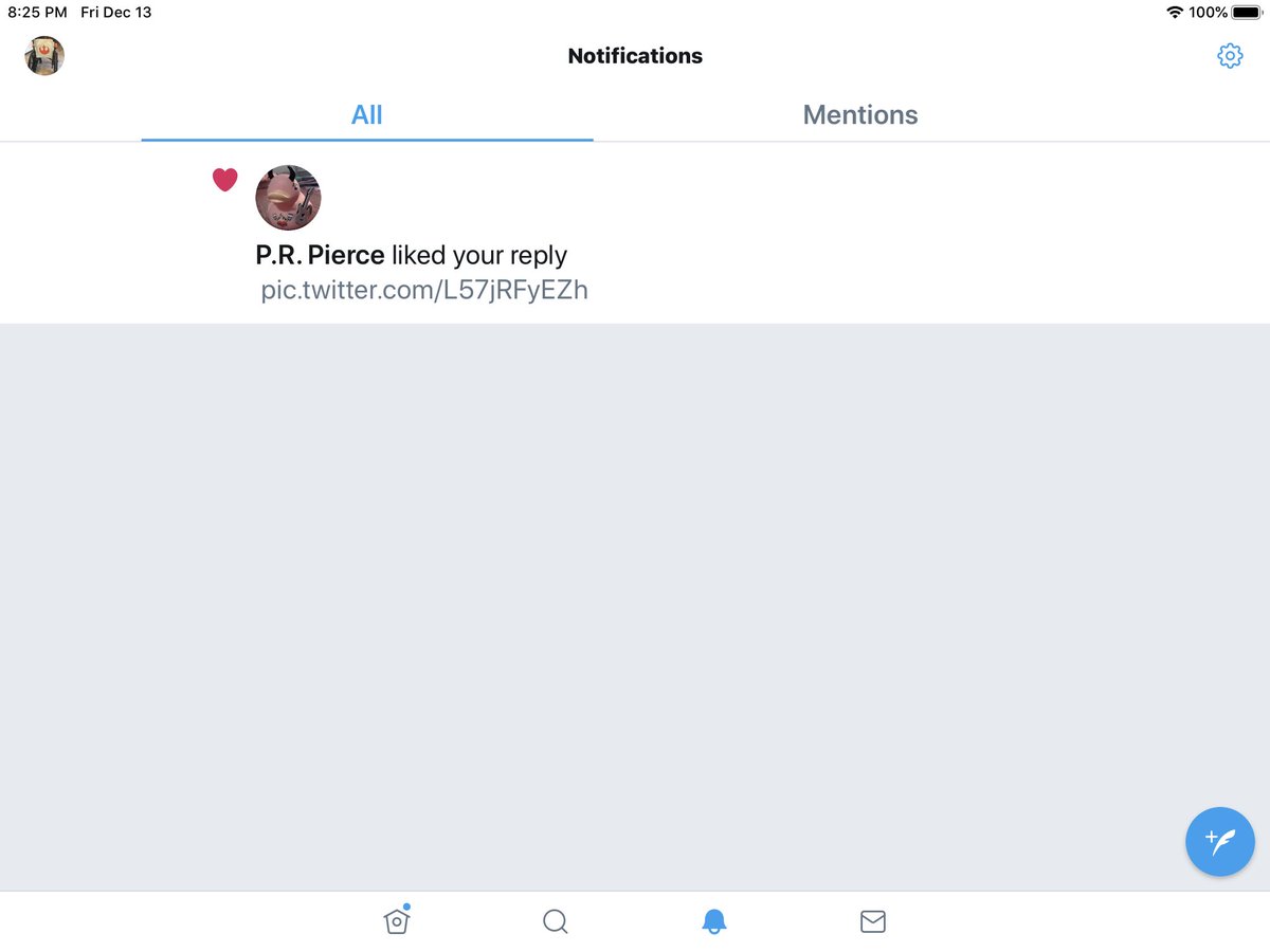dodger_sister's tweet image. Anybody find their notification list wiped? I have one under ‘All’.  My mentions look fine but my All section is empty except for that one. #twitterissues