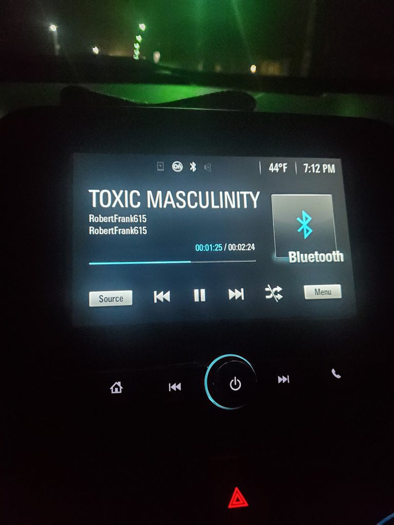 Theeffinpenguin's tweet photo. @Robertfrank615  
Check out Rob's long awaited song Toxic Masculinity! Way better than Nick Cannon, Little Wayne and Kanye West combined. #Rap
#Beats #RF615 #SwoleIsTheGoal #SizeIsThePrize #GymBeats
#RobertFrank>All other "Rappers". https://t.co/KPt0VX0ZtS