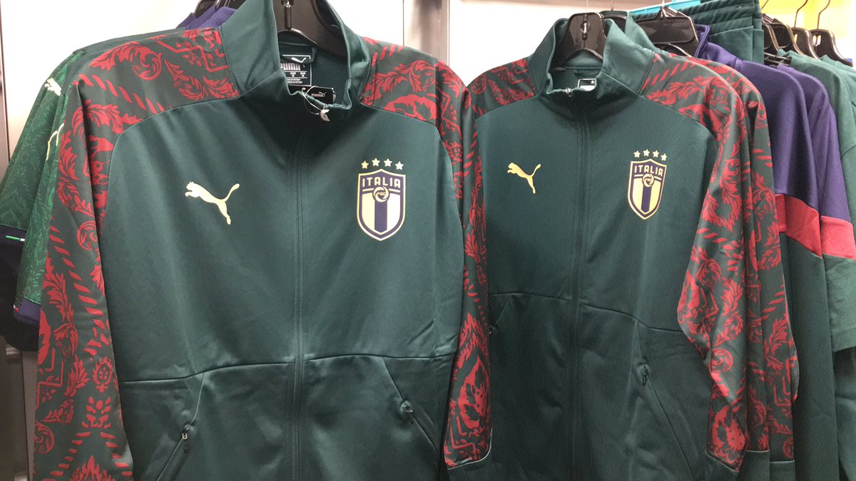 puma italia stadium jacket