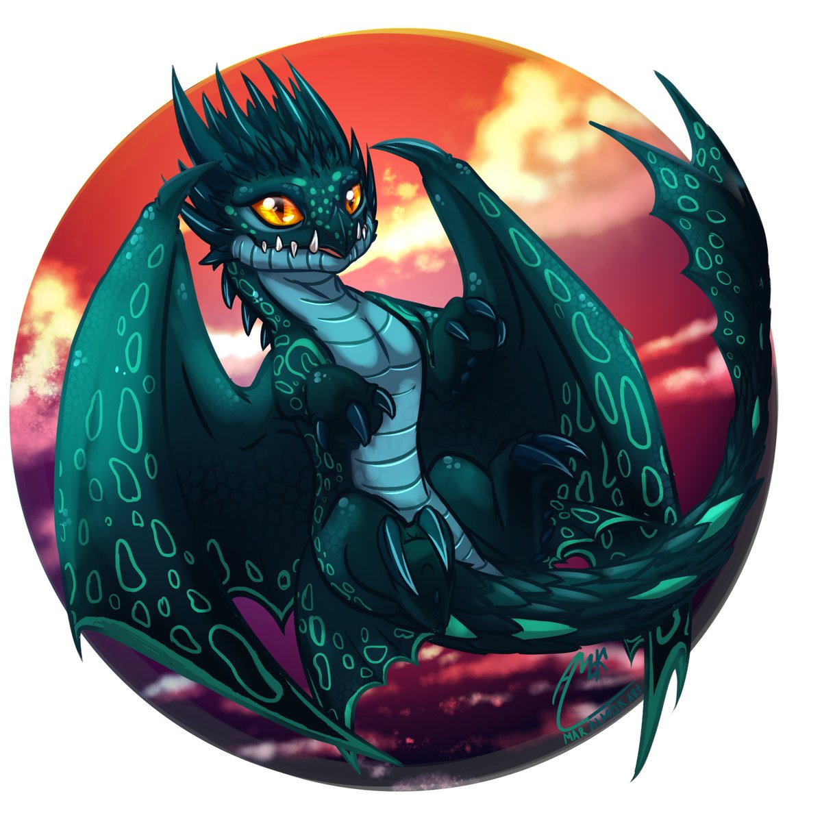 maralmok's tweet photo. I won an adopter of a hybrid between Deadly nadder / Night fury of Httyd
his name is Neon Mereg, the chibi drawing is mine
the creator of the hybridization, the adoptable. the reference drawing is https://t.co/ghRlV3F694
#HTTYD #HowToTrainYourDragon #nadder #nightfury #dragon https://t.co/JhcgADbEGu