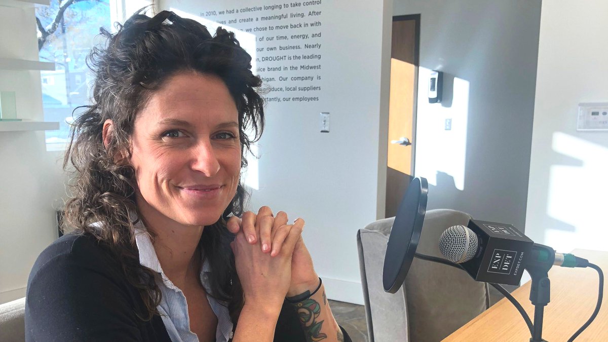 TheHamiltonDET's tweet photo. Do you know the meaning behind DROUGHT’s name? Find out in EXP|DET’s podcast with the president and co-founder, Jessie James! @brodersachse https://t.co/4xcZIBWQVl https://t.co/69fny6NJdg