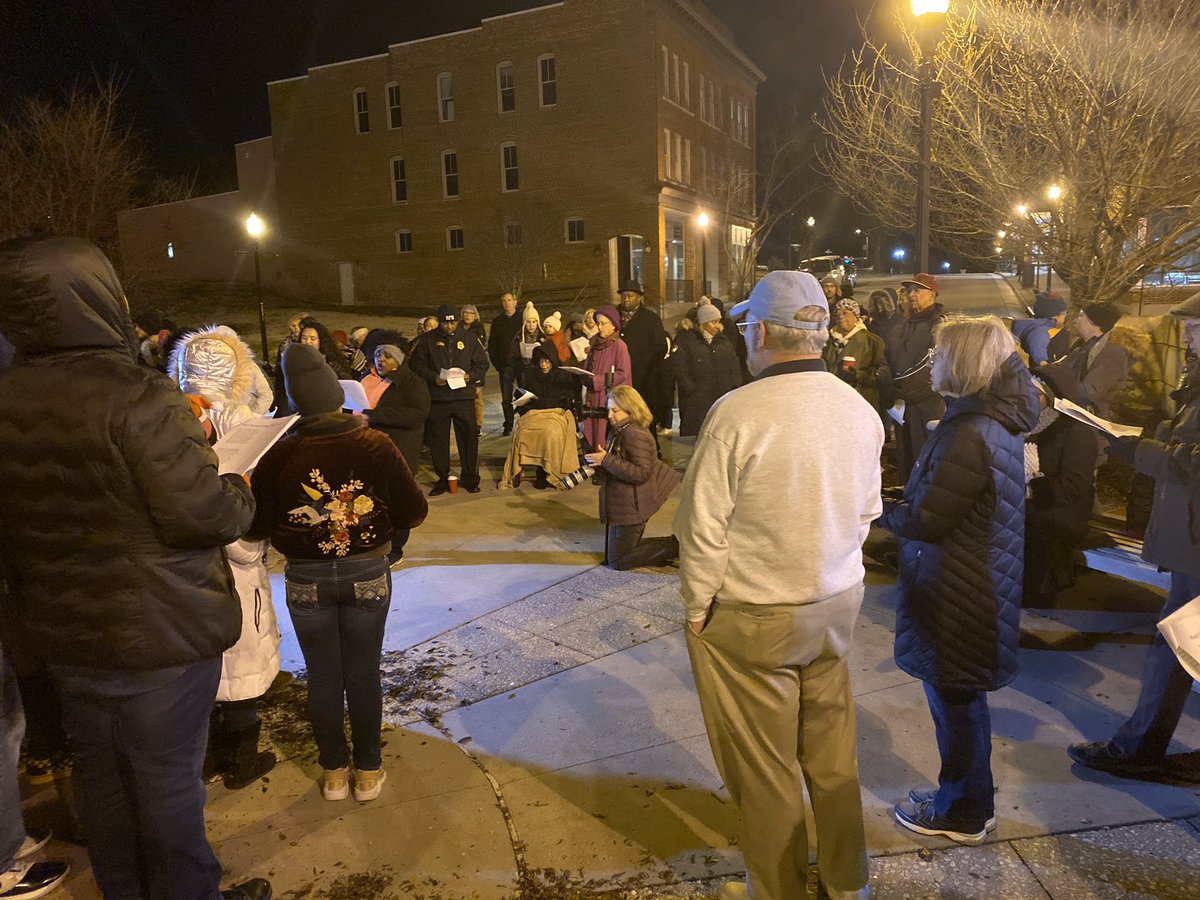 Roanoke Police (@rpdsafercity) on Twitter photo Honored to be a part of “A Caroling Event: Bridging the Community Gap” last night.
“We understand that every person, every organization and every community has a role to play. We will do our part to put a stop to violence.”
<a href="/TAPin2Hope/">TAP into Hope</a> Honored to be a part of “A Caroling Event: Bridging the Community Gap” last night.
“We understand that every person, every organization and every community has a role to play. We will do our part to put a stop to violence.”
<a href="/TAPin2Hope/">TAP into Hope</a>