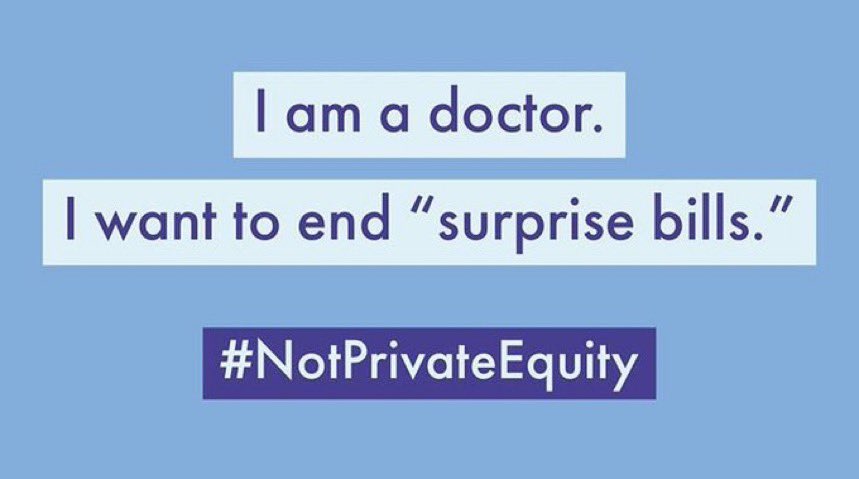 _NancyMD's tweet photo. I am a doctor. 
I want to end surprise billing without harming patients access to care when they need it.
I support Independent Dispute Resolution.
#NotPrivateEquity calling on colleagues: 
@RUmberhandt @Beth_Pedigo @drspoon8 @Ortho_doc @hjluks @Shoulder2LeanOn https://t.co/U0O0mgWJNH