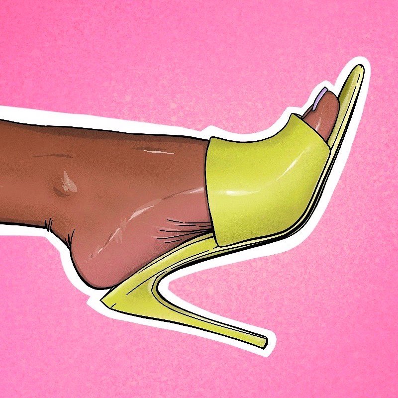 toenailprint's tweet photo. 💎🦶🏾 #footfetısh #footfetishart #mules #highheels https://t.co/YNfBIs6YG6