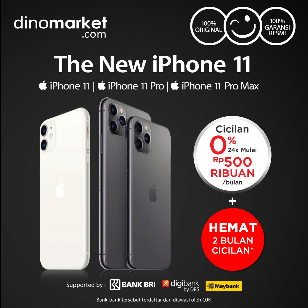 DINOMARKET's tweet image. Apple iPhone paling canggih yang pernah ada, dengan chip A13 Bionic processor paling cepat di dunia saat ini dan kamera yang menghasilkan gambar yang memukau untuk Anda simpan. Dapatkan Penawaran promo nya disini : dinomarket.com/iPhone-11

#appleiphone11pro #appleiphone11promax