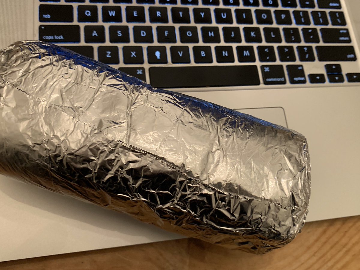 A large burrito