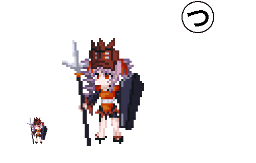 Twoucan ドット絵あいうえお の注目ツイート イラスト マンガ コスプレ モデル