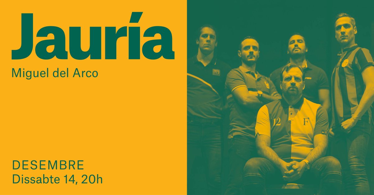 El cas de "La Manada" puja a la Sala Gran amb "Jauría". Col·loqui posterior a la funció dins el programa Principal Plus! Darreres entrades 👉  bit.ly/2PhdOa5