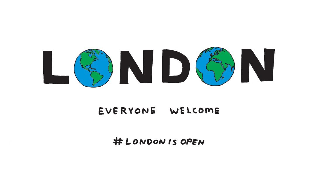 Courage, resilience, hope. That’s what makes a Londoner, and what we’ll always show in the face of adversity. #LondonIsOpen