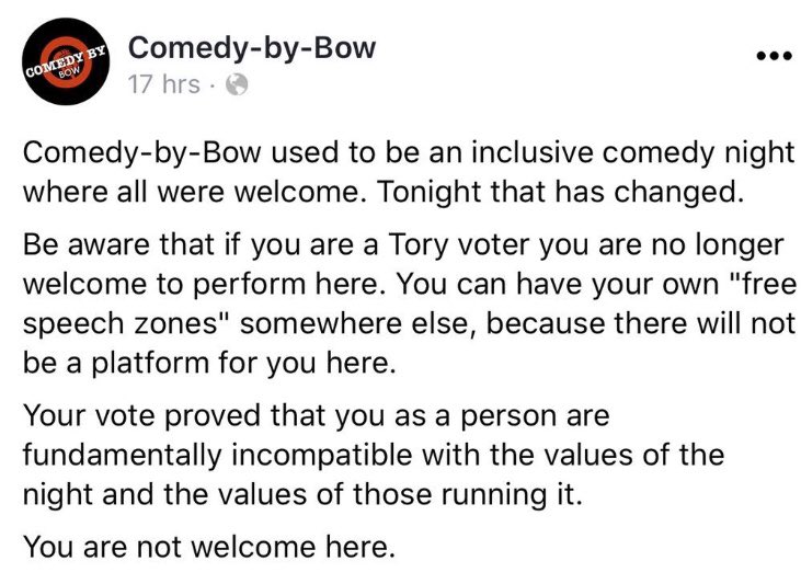 PhilJSouter's tweet image. How will you know who we voted for? Shall we all wear something to stand out? Perhaps a Star of David or something along those lines? #ToryLandslide