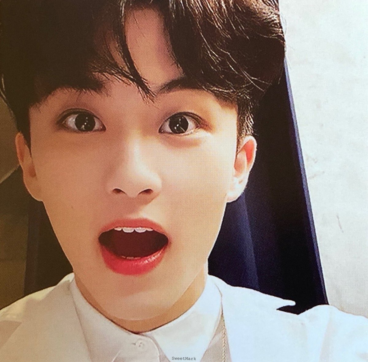 markbreathing's tweet photo. [SCAN] 191214 NCT 127 season’s greetings 2020 #NCT127 #MARK #MarkLee

cr. sweetmark990802 https://t.co/4XQRwATNOM