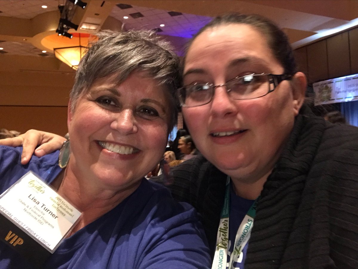 So happy to see a former parent today! #NISDfamiliesfirst #PIConf2019