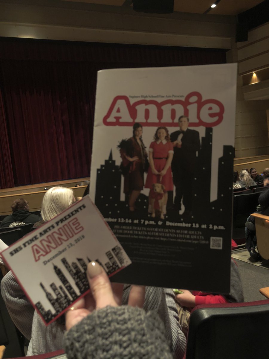 Wow!! We are in awe of the talent in our AVID fam! Stellar performances in “Annie” tonight by Mason, Faith, Nancy, &amp; Tavion- our stars 🤩 Bravo, we are so proud!