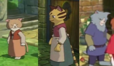 some kitties from from Ni no Kuni!