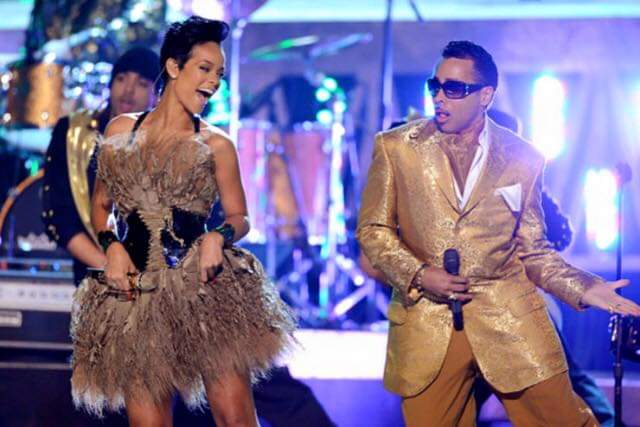 Happy birthday Morris Day with Rhianna.   