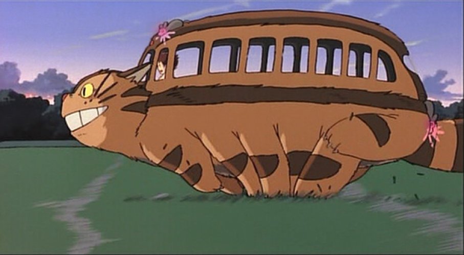 Catbus from My Neighbor Totoro!!