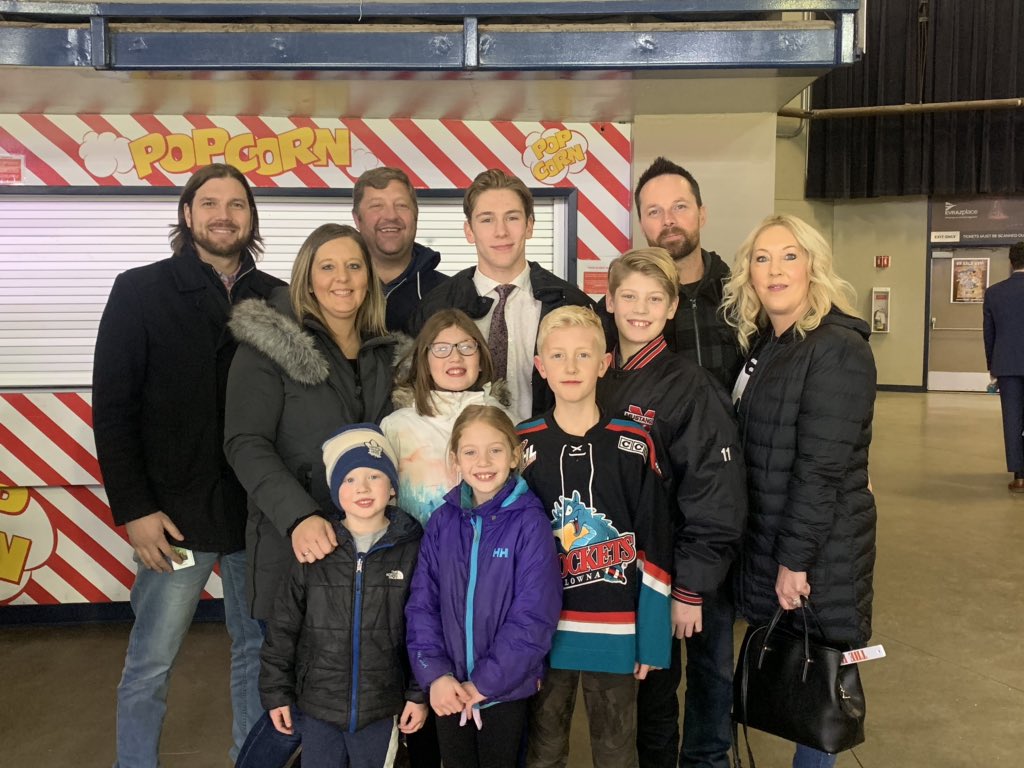 Fun watching the rockets❤️ <a href="/Kelowna_Rockets/">Kelowna Rockets</a> Schwebius reunion !