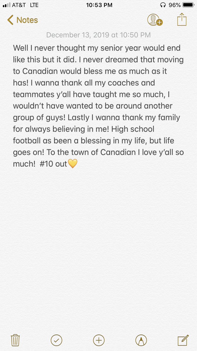 Gonna miss it! Thank you Canadian!