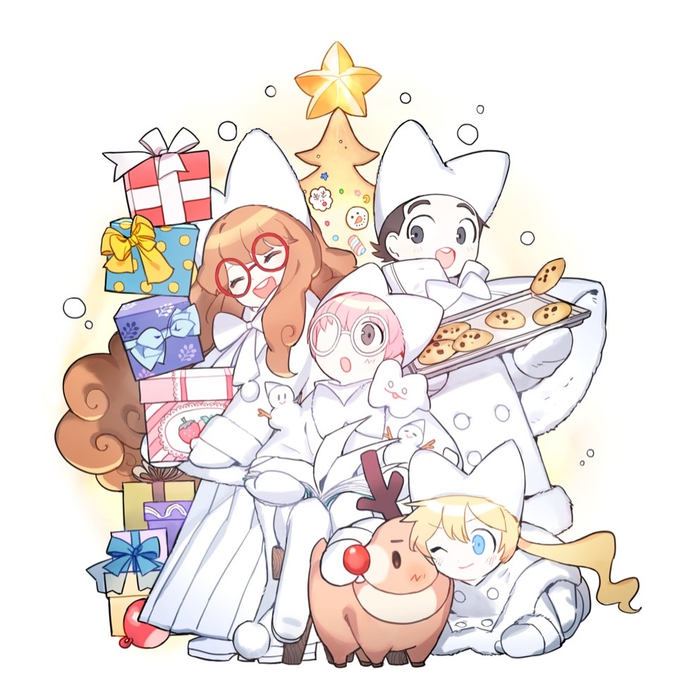 (스킨아트윅) 눈꼬마 친구들의 크리스마스파티