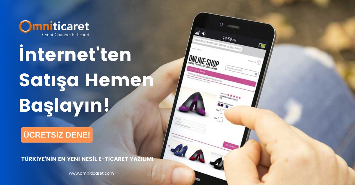 ❗️ Fiziksel mağazanız var ve satışlarınızı İnternet üzerinden de mi arttırmak istiyorsunuz?, En avantajlı ve kapsamlı #eticaret paketleri OmniTicaret'ten! Üstelik 31 Aralık'a kadar %40  indirimli! 
#eticaret #eticaretsitesi #ecommerce