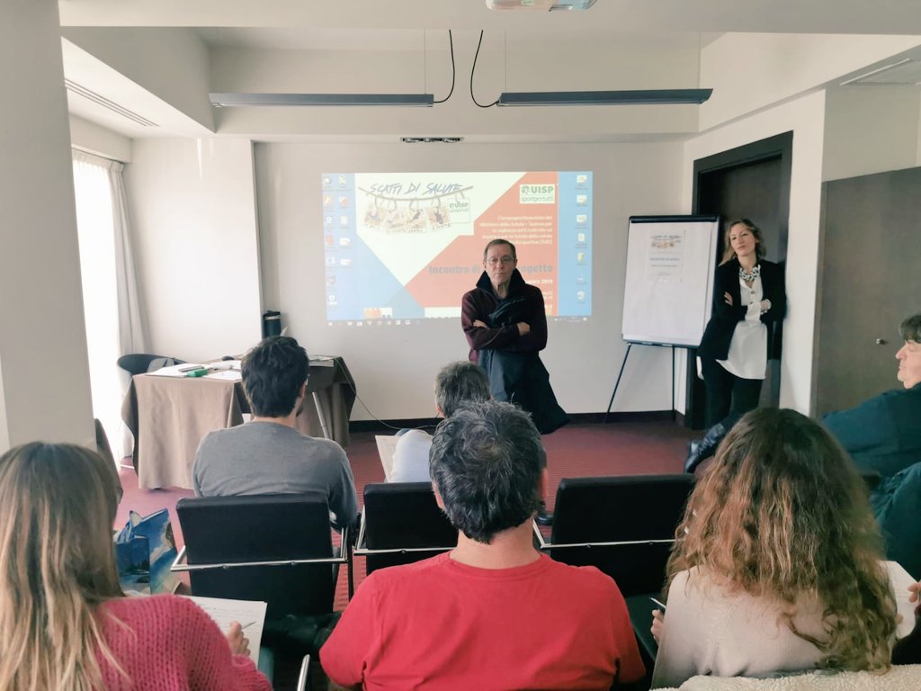 ProgettiUisp's tweet photo. Riprende la riunione di avvio del progetto @UispNazionale contro il #doping 'Scatti di salute' con l'intervento di Alessandro Donati, Maestro dello Sport https://t.co/pp9YJfjonF