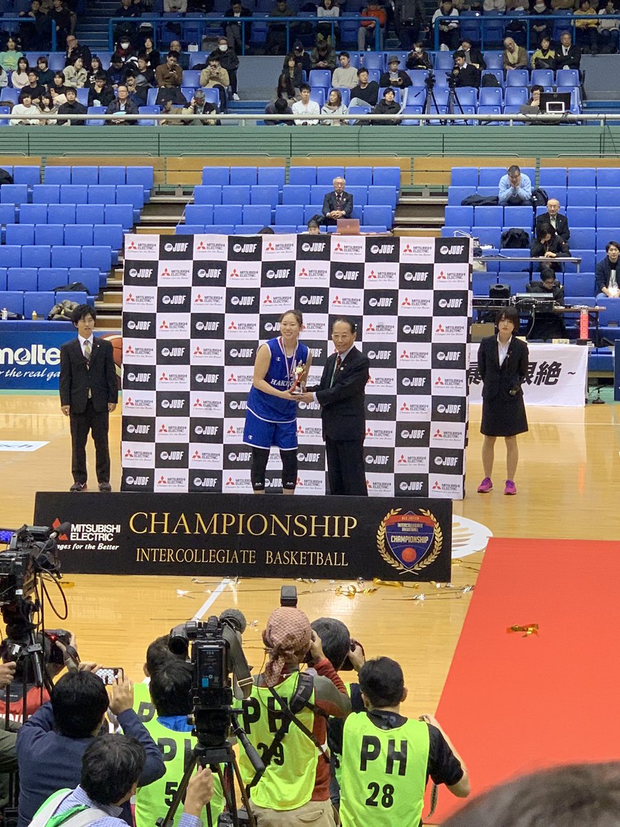インカレ個人賞
敢闘賞
白鷗大学佐坂樹
#インカレ #全日本大学バスケットボール選手権大会 #女子バスケ