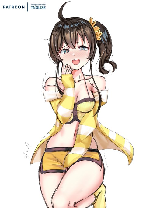 Now, even if the hololive event has ended, I'm sure this character will stick in your mind just from sheer thirst alone.#AzurLane #Hololive #Matsuri #ホロライブ #夏色まつり #VTuber #バーチャルYouTuber #アズレン #アズールレーン 