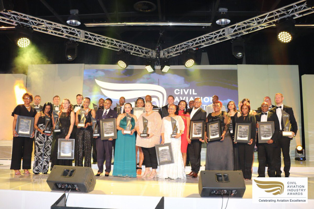 SandileMalinga2's tweet photo. Great achievement @ATNSSA for winning awards for Aviation Training; People  Development; &amp; Transformation; &amp; for being second runner-up for Customer Service at the Civil Aviation Industry Awards #CAIA2019 https://t.co/zCA6oKgWtp