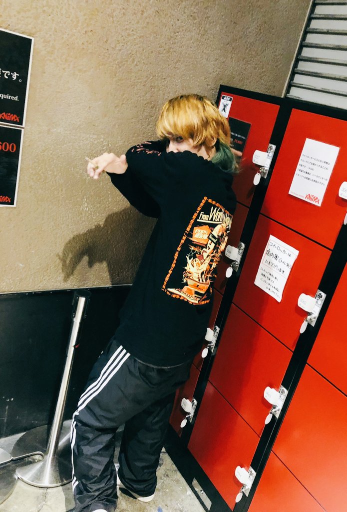 Tシャツ、いけてるす。本日心斎橋Anima、よろしく。