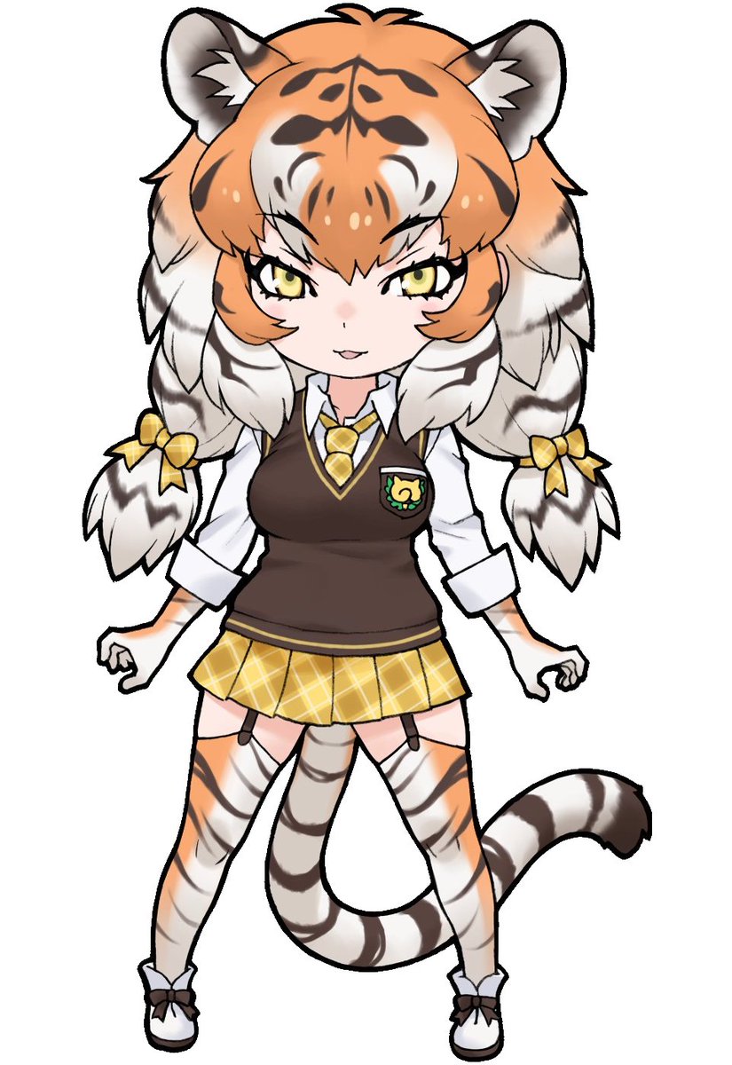 Tiger and Serval from Kemono Friends