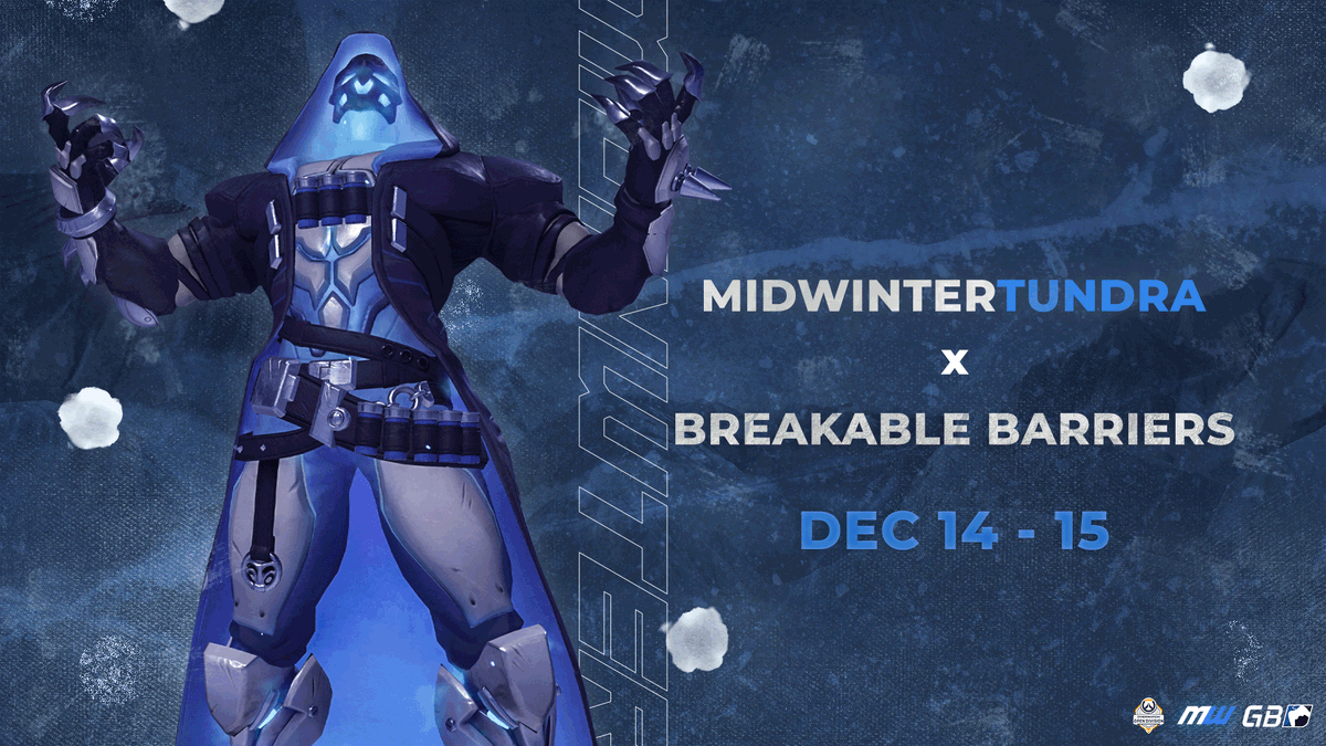 League_Reckless's tweet photo. It's gameday! Today at 3:00PM EST, we will be competing in #BreakableBarriers presented by #OverwatchOpenDivision! This is our first official competition as a team! @spitefire_4 will be streaming the matches, so be sure to watch. #BearTheCold🌨️ https://t.co/XxE04rgi3q