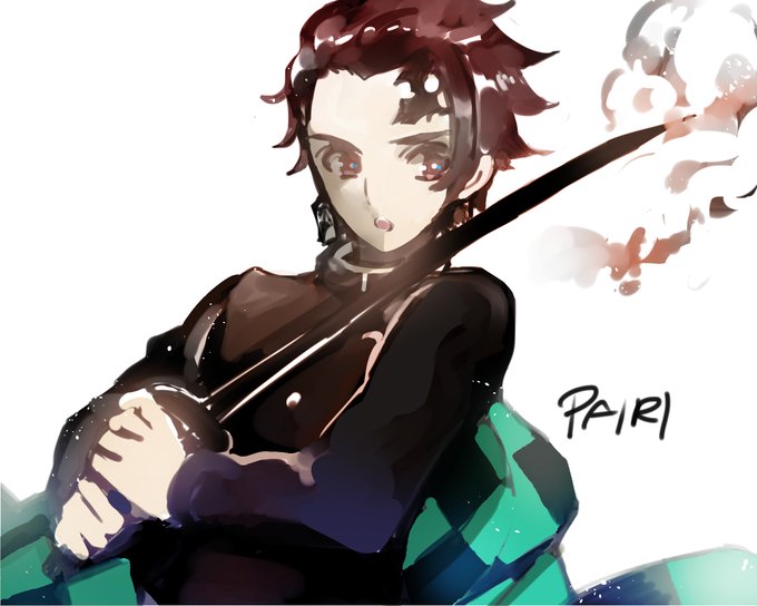 | | *꒦꒳꒦)｡oO K13 | #CA10_SUNさんがTwitterに投稿した竈門炭治郎(鬼滅の刃)のイラスト。