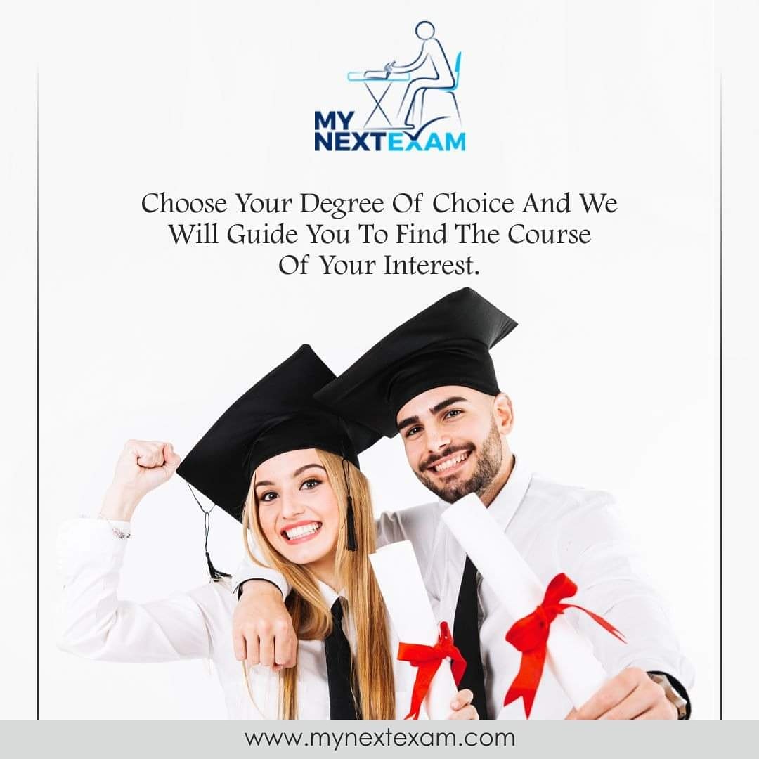 mynextexam's tweet image. Choose your degree of your choice and We will guide you to find the course of your interest.
For more details
Visit Our Website:-
bit.ly/33Fhx6E
#mynextexam #exam #Study#studygram #studentips#studentlearning #studentlife #student #Courses #College #follow