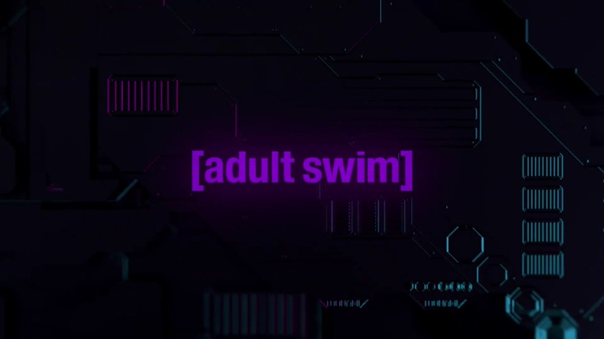 Ретвитнуть. adult swim. 