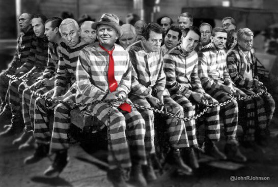 20/ MOB ROLL UP: Trump’s campaign manager, national security advisor, personal lawyer, foreign advisors, state campaign managers and besties are all convicted felons, in prison or en route.Lose the wig, the tan and the cameras and waddya got: an illegitimate president*.