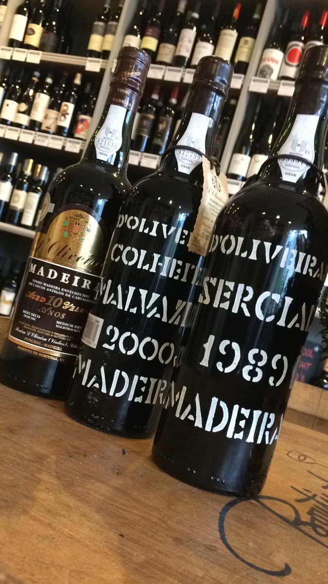 On tasting today! 🍷 At <a href="/TGWSKew/">TGWS Kew</a> &amp;  #richmond from 2-4pm, we have Pam &amp; Geoff from Bovey Wines - pouring some top Madeira’s from the d’Oliveira family - established in 1850, d’Oliveira has become world famous for its fine Madeiras #allwelcome #winetasting #madeira #doliveira