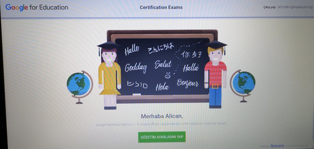alicankzn's tweet photo. 3 Saatlik Sınav ve Sonuç 💪🏻 💻✔️ Vazgeçtiğimiz an kaybettiğimiz andır ✍🏻😉 #google #GoogleEDU  #gelisim #sertifika #yenilik @Google @ThinkGoogleTR https://t.co/AUKVso3H1s