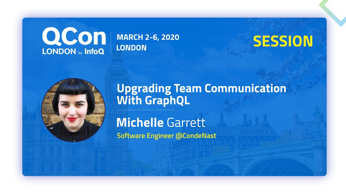 Learn all about upgrading team communication with #GraphQL @QConLondon w/ Software Engineer <a href="/condenasteng/">Engineering @ Condé Nast Intl.</a> <a href="/msmichellegar/">Michelle</a> bit.ly/2PafsdL
